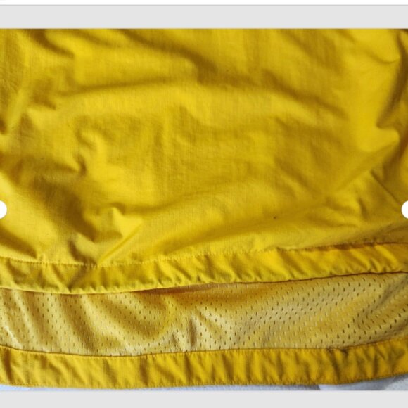 Chaps 1/4 Zip Jacket Men's Size Med. with Roll Away Hood Pockets Toggle Waist - Picture 14 of 16